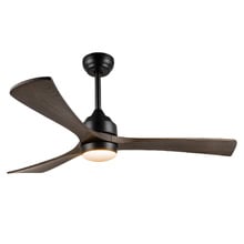132cm DC Ceiling Fan with Tri-Colour LED Light